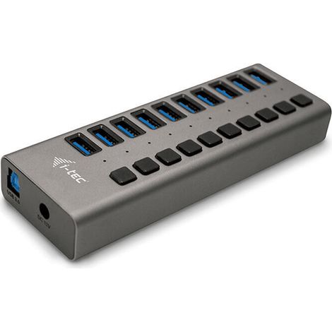 USB 3.0 Charging HUB 10 port + Power Adapter 48 W (1/4)