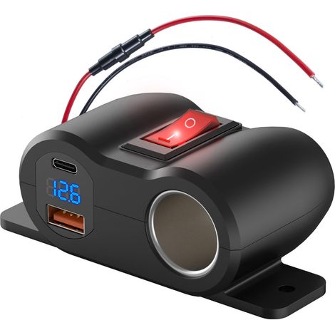 Prise de courant USB 12 V pour voiture (1/5)