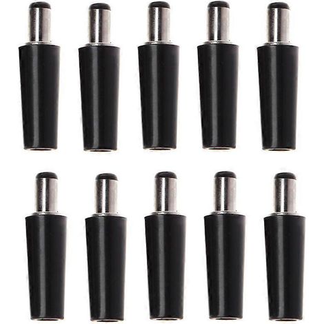 10 Stück 5,5 x 2,1 mm hochwertige runde DC-Röhrenstecker (männliche Buchse)