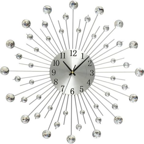 Horloge murale au design moderne avec mouvement à quartz, 50 cm. (1/4)
