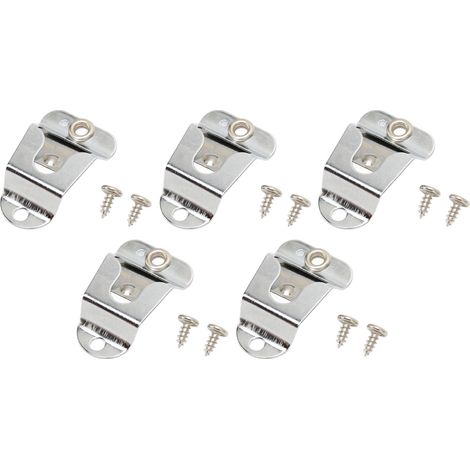 Lot de 5 supports de microphone radio avec pinces de fixation pour Motorola GM300, GM950, GM3688, GM3188, MXPR4350, XPR4550 et CDM750 (1/5)
