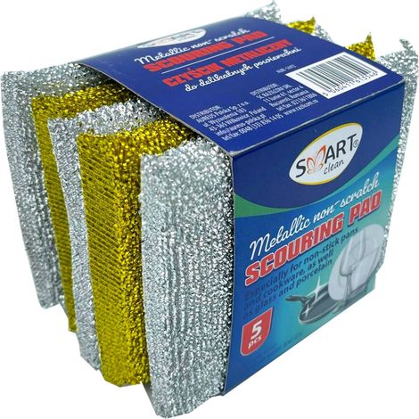 Smart Clean - Detergente per metalli, 5 pezzi