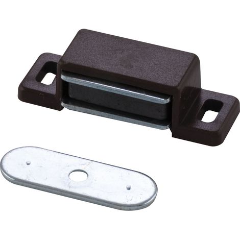 MACO Magnetschnapper Type 4, Haltekraft 4 kg, Kunststoff braun (1/2)