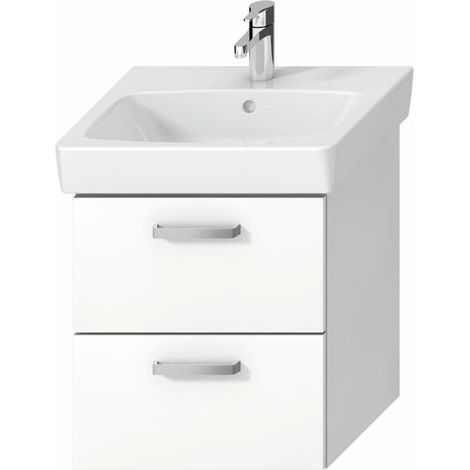 Jika Lyra Plus Viva - Meuble sous lavabo 49x55x42 cm, blanc H40J3834023001 (1/5)