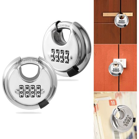 2 cadenas ronds combinaison, disque extérieur manille (1/5)