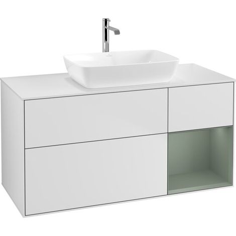 Villeroy & Boch F831GMMT Meuble sous-lavabo Finion F83 (1/2)