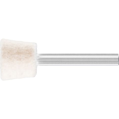 PFERD TOOLS mittelharte Filzpolierstifte Winkelform Ø 20x16 mm Schaft-Ø 6 mm 10 Stk (1/5)