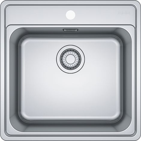 Franke Bell BCX 610-51. Tipo di lavello: Lavello sottopiano, Forma del lavandino: Quadrato, Materiale del lavandino: Acciaio inox. Larghezza: 510 mm, Lunghezza: 510 mm, Larghezza del... - 101.0693.351 (1/2)