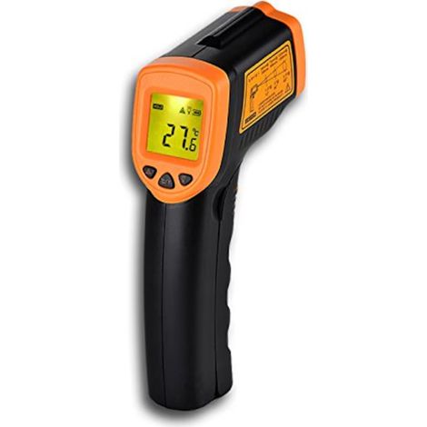Thermomètre électronique AR320 (norme officielle) Thermomètre infrarouge laser numérique sans contact AR (1/5)