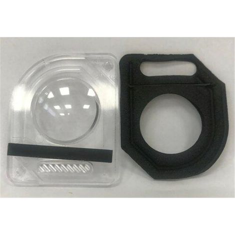 Lente placa kit way con diseño optimizado y fácil instalación