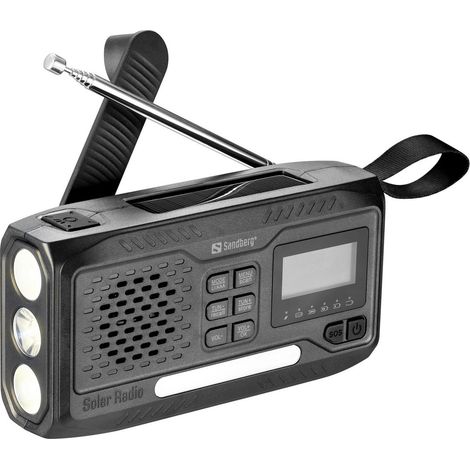 Sandberg 421-17 Radio Analog und digital Schwarz