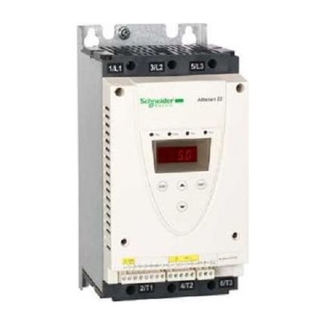 Schneider ATS22D32Q – ELEKTRONISCHER SOFTSTARTER GESTEUERT 220 V LEISTUNG 32 A 440 V
