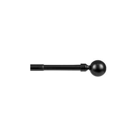 BASTONE METALLO D 19/16 120/210CM BOCCIA NERO Q.TA 6