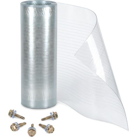 Randaco Pannelli per tetti, pannelli trasparenti flessibili per l'illuminazione naturale, resistenti alla corrosione e ai raggi solari,  120 x 500 cm (1/5)