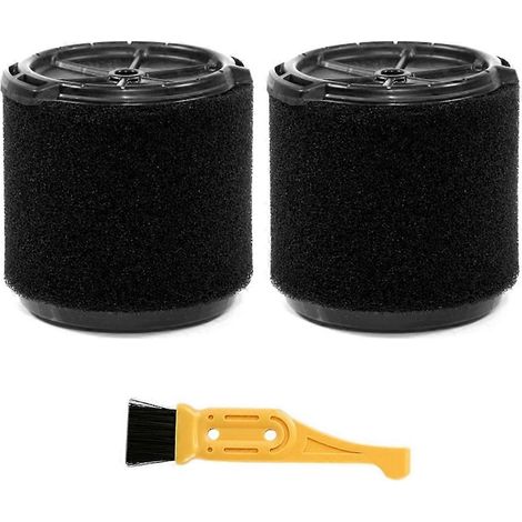 Packung mit 2 VF3700 Patronenfiltern für Ridgid Werkstattsauger (11–17 Liter), VF3700 Schaumstofffilter für Nassanwendungen (1/5)