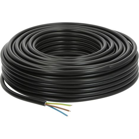Câble de commande PVC 4 x 0,75 mm² sans conducteur de protection