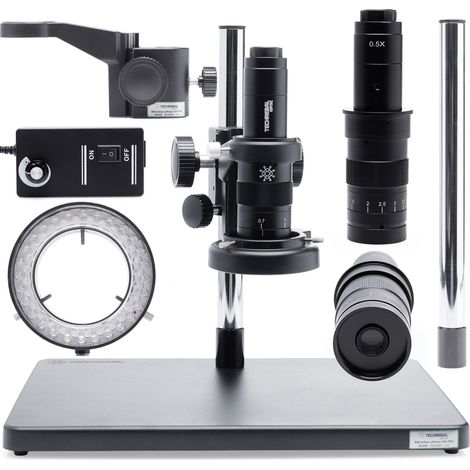 Microscopio digital 10A individual + iluminación LED ajustable de 60X