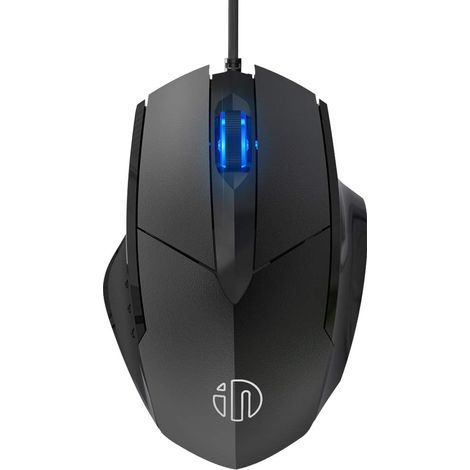 USB-Maus, geräuschloses Klicken und optische Abtastung, 1200 DPI, 3-Tasten-Desktop-Maus für Laptop/PC, Schwarz