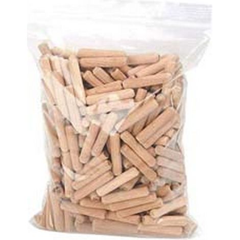 1KG TASSELLI IN LEGNO PER SPINARE - mm.8x30