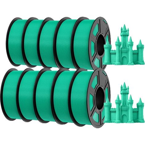 Filamento para impresora 3D, material ecológico, alta calidad de impresión, PLA META 10MG (1/2)