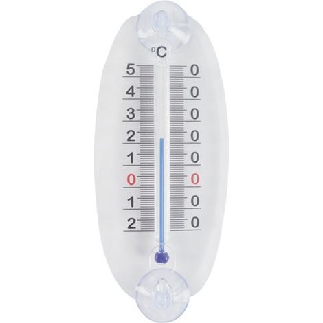 Thermometre Transparent Pour Fenetre Et à Ventouse - Stil