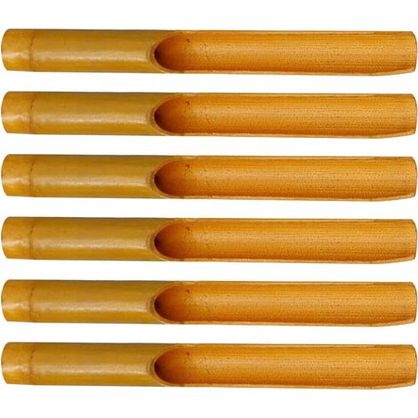 aus Holz für den Außenbereich 6 Ersatzröhren für Windspiel