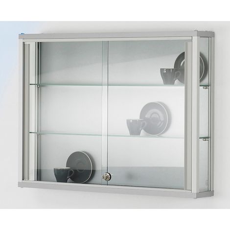 FRANKEL kaiserkraft, Vitrine murale LINK, 2 tablettes, portes (1/3)