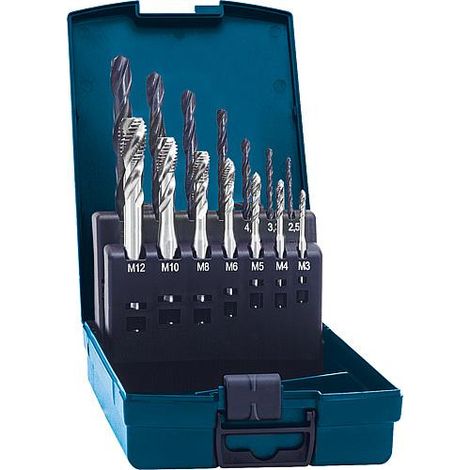 Emballage en Set Type BlueBox avec taraud machine HSSG/RSP, M 3 - M 12
