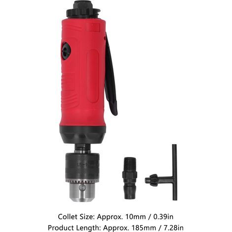 Perceuse à Air 20000 tr/min, Kit d'outils de perceuse électrique droite à grande vitesse