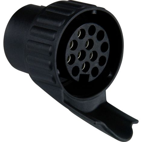 IWH 010212 Anhänger Adapter [Steckdose 7polig - Stecker 13polig] Kunststoff