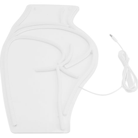 Enseigne néon LED forme femme tube rose alimentée USB déco murale luminaire décoratif pour maison bar fête mariage (1/5)