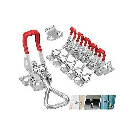 pices Fermeture Remorque Rermeture Levier Loquet Bascule Loquet Bascule GH-4001 en Mtal Loquets Bascule Rglables-Pour Portes, Caisses, Remorques (1/5)