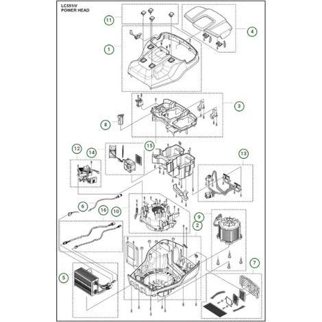 Power head LC 551iV - 1