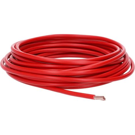 5 Meter Lapp 4521041 H07V-K 25 mm² rot I Verdrahtungsleitung I Aderleitung flexibel I PVC-Einzelader I Litze 25mm2 I Verdrahtung (1/5)