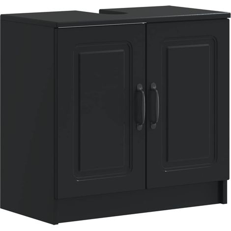 Waschbeckenschrank UTRECHT Schwarz 59,5 x 31,5 x 59 cm vidaXL (1/5)