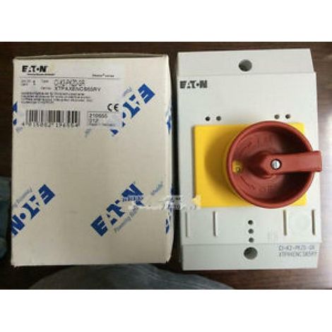 Eaton CI-K2-PKZ0-GR Scatola vuota con interruttore d'emergenza grigio rosso giallo