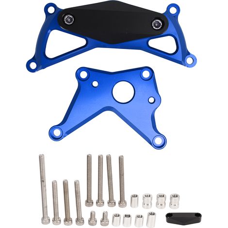 Protège-moteur en alliage d'aluminium pour moto, barre de protection cadre, couvercle anti-choc de remplacement pour SUZUKI GSX-S1000 KATANA, bleu (1/5)