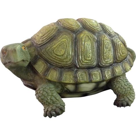 Statuettes en forme de tortue de jardin - 23x18x12 [cm] - VERDELOOK (1/2)