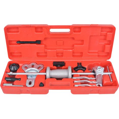 vidaXL Set extractor de martillo de inercia 9 modos 17 piezas (1/2)