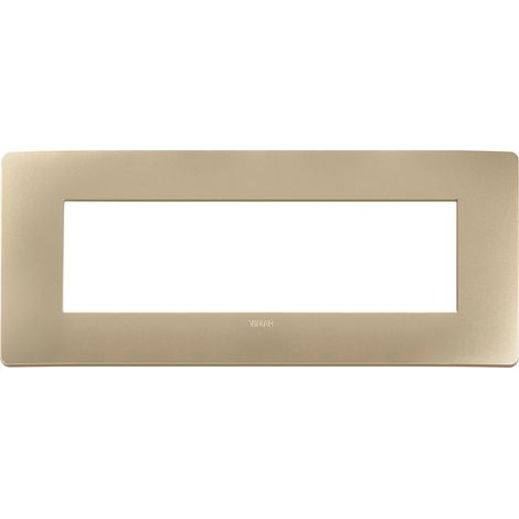 Placca Vimar Plana Up 7M champagne14657U.31