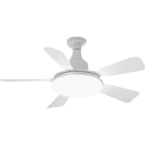 Lampe-ventilateur de plafond, lampe-ventilateur portable, culot E27, intensité réglable, 36 W, 3 niveaux de luminosité. (1/5)