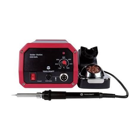 TOOLCRAFT ST-100A Stazione di saldatura analogica 100 W 150 - 450 °C incl. Punta di saldatura (1/5)