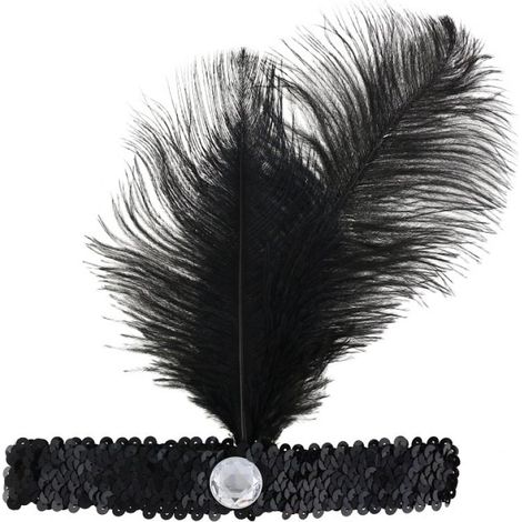 fascia retrò - cabaret nero ORKCN-YH