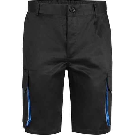 BERMUDA BICOLOR ASTRO NEGRO/CELESTE TALLAJE TALLA 56 TALLAJE TALLA 56