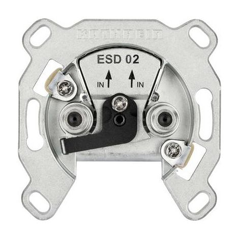 Kathrein SAT-Steckdose 2fach ESD 02
