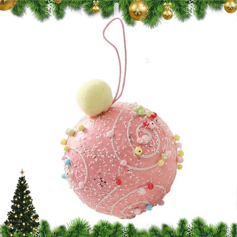 Boules de Décoration pour Sapin de Noël Décorations d'Arbre de Noël Suspension Pour Porte Fenêtre Cour Couronne Mariage (1/5)