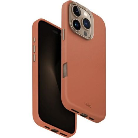 Étui pour iPhone 16 Pro uniq MagSafe Terracotta (1/5)