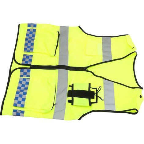 Gilet réfléchissant haute visibilité PACKOVE avec poche (1/5)
