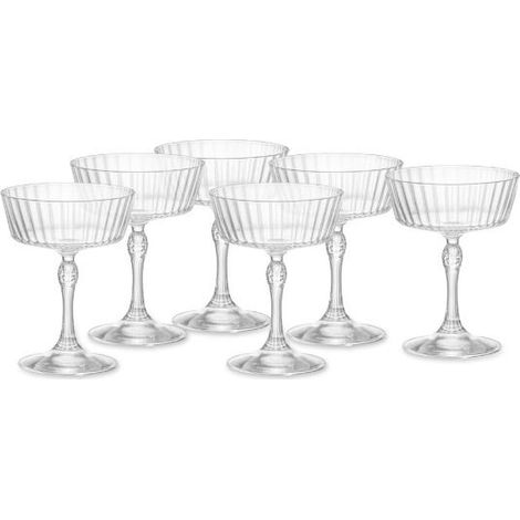 Lot 6 Verres à Fizz 27.5 Cl - America's 20 - Bormioli