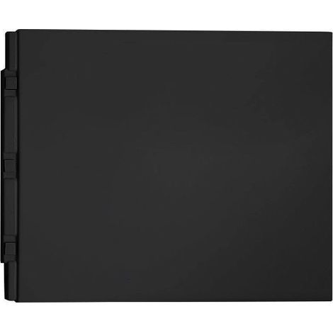 Panneau latéral PLAIN 90x59cm, noir mat (1/4)